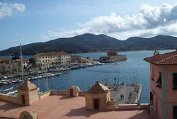 Zimmer mit Meerblick in Portoferraio